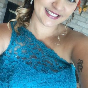 David’s Bridal Dress.